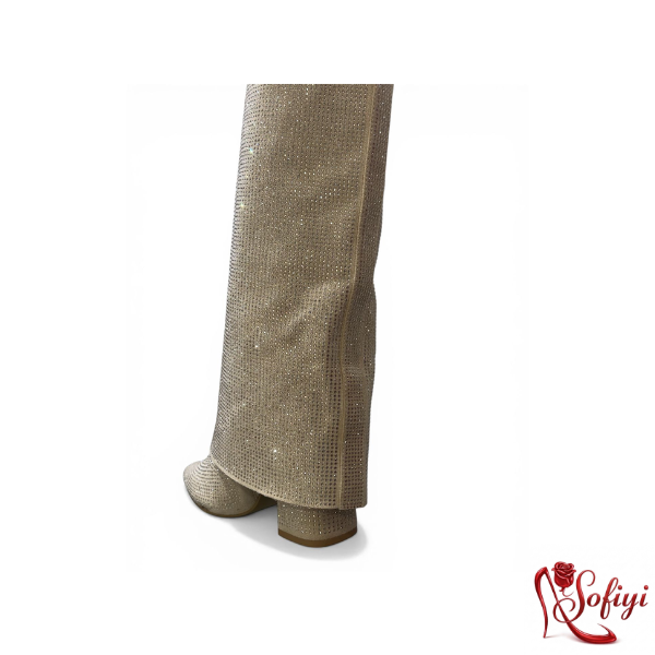 BOTAS DE BRILLOS MUJER MD5Y47