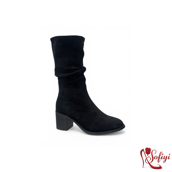 BOTIN GAMUZA MUJER HX532