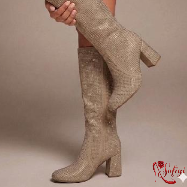 BOTAS DE BRILLOS MUJER PG5362