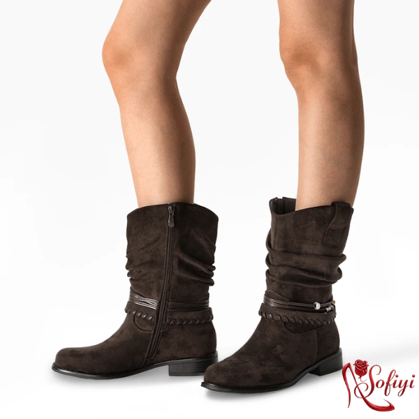 BOTAS MUJER GAMUZA HX533