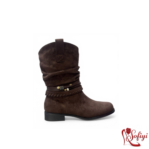 BOTAS MUJER GAMUZA HX533