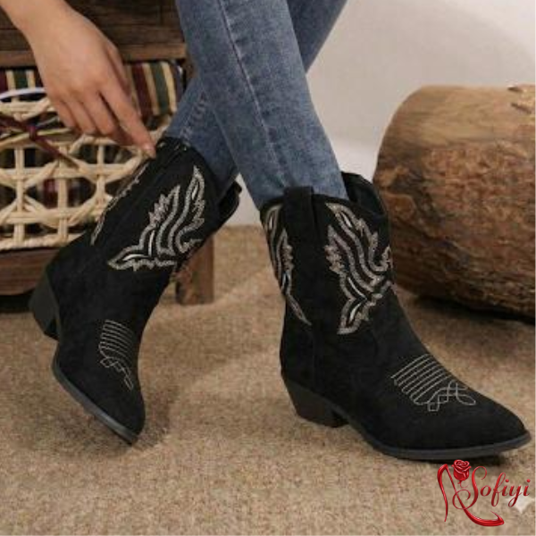 BOTIN TEXANA MUJER  CZY650