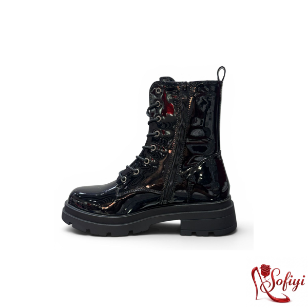BOTIN COMBAT MUJER 24JS16A