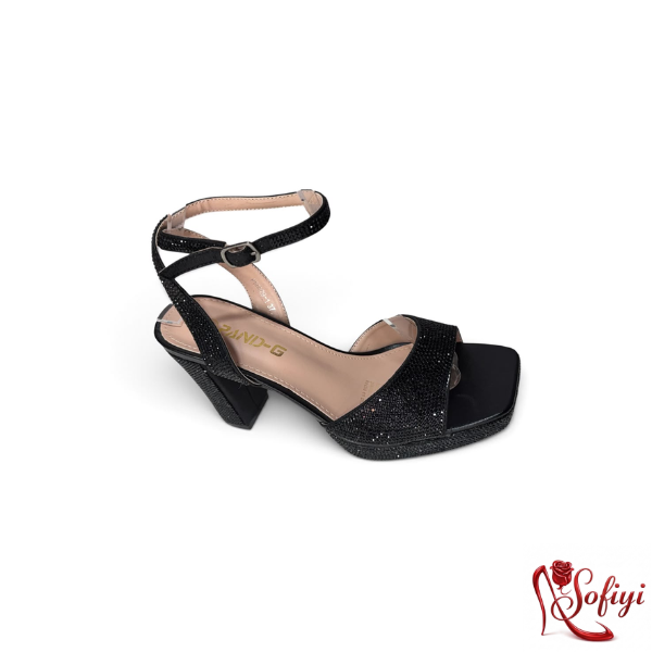 SANDALIAS DE BRILLO MUJER PG6029