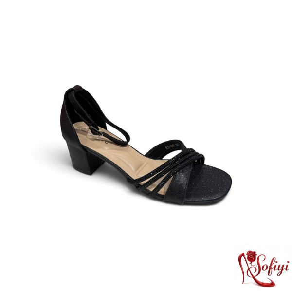 SANDALIAS TACO BAJO MUJER KD150