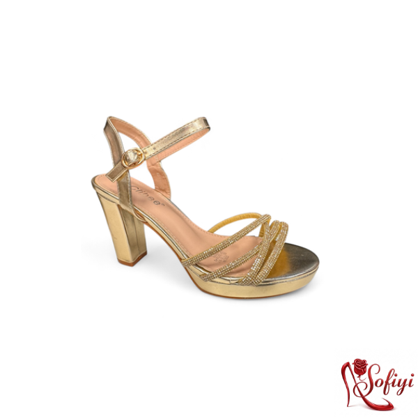 SANDALIAS TACO CUADRADO MUJER KD110