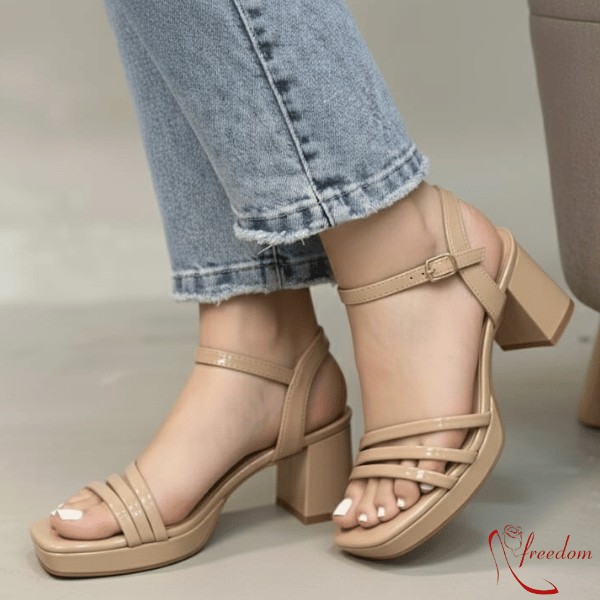 Sandalia Mujer Taco YOU531