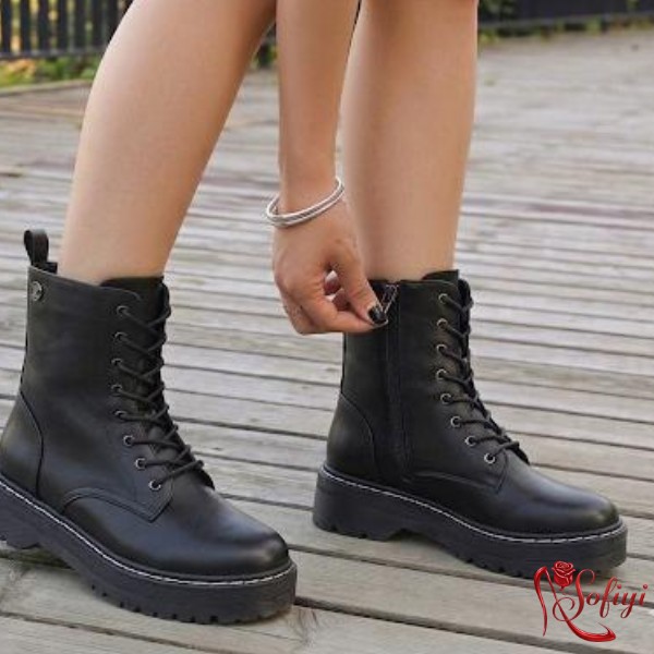BOTIN PLATAFORMA MUJER  ZS18