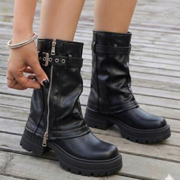 BOTA BIKER MUJER PG24280